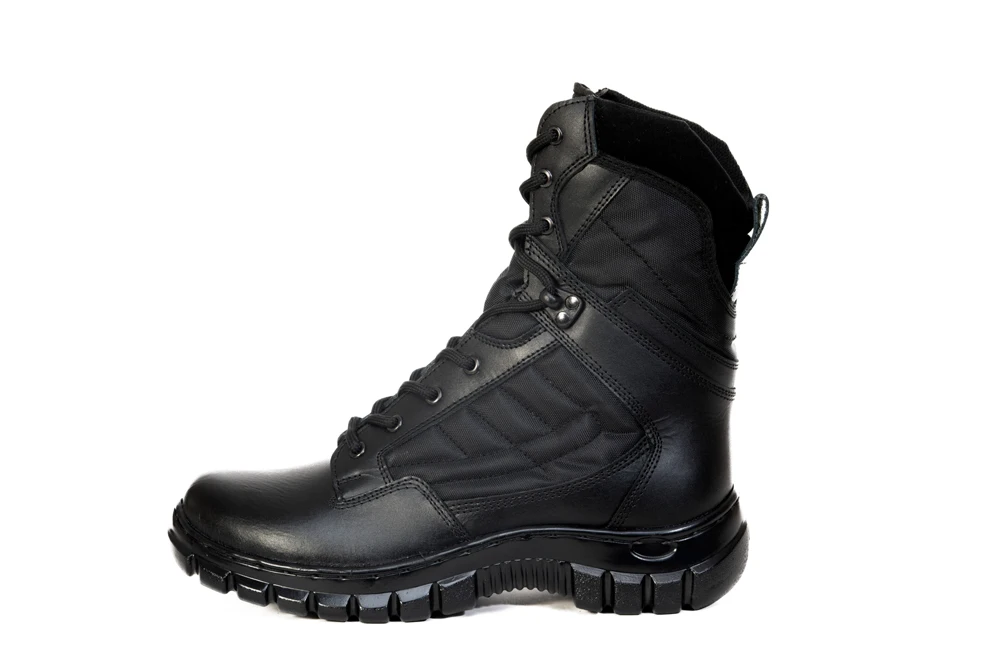 Advanced High-Ankle Tactical Boot Elite Operations Lightweight Enhanced Utility Features All-Terrain Suitable Winter Season PU