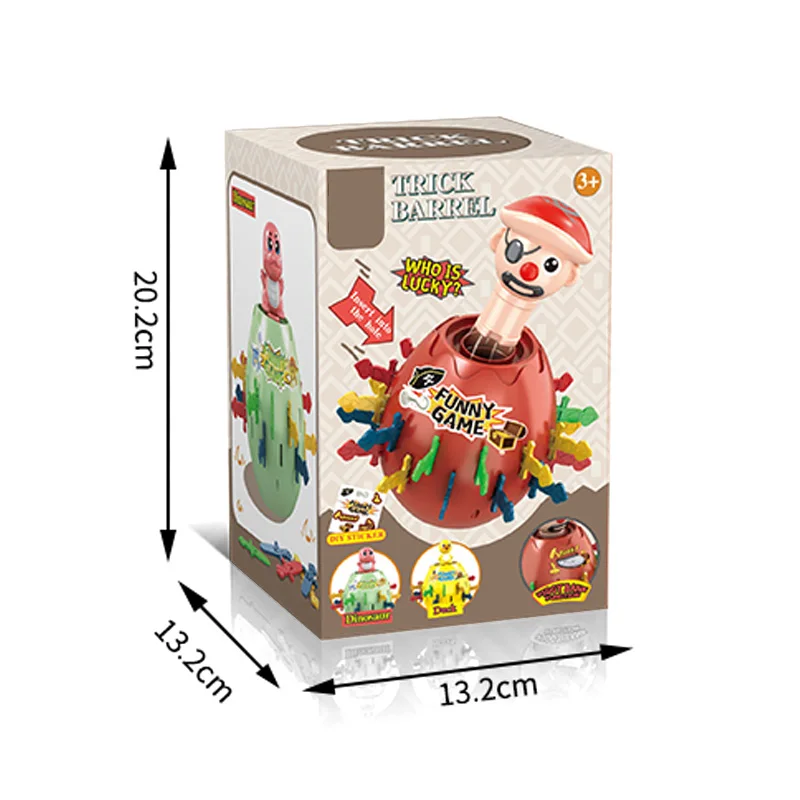 EPT Promotion 1 Dollar Items Toys Pop Up Squirrel Toy Pirate Game Toys For Kids