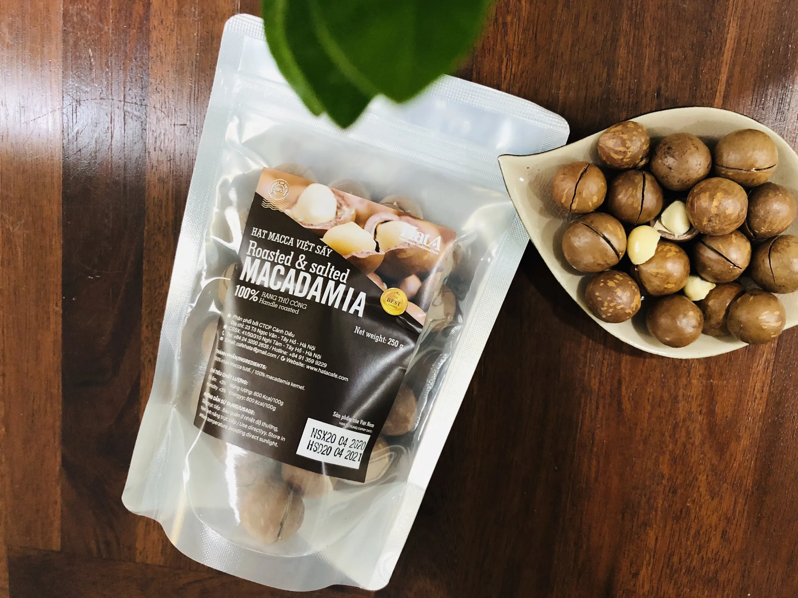 Best Selling Organic Macadamia Nuts Made In Vietnam Box 200g Per Box Hat A Brand Bulk Bag Vietnamese Nuts