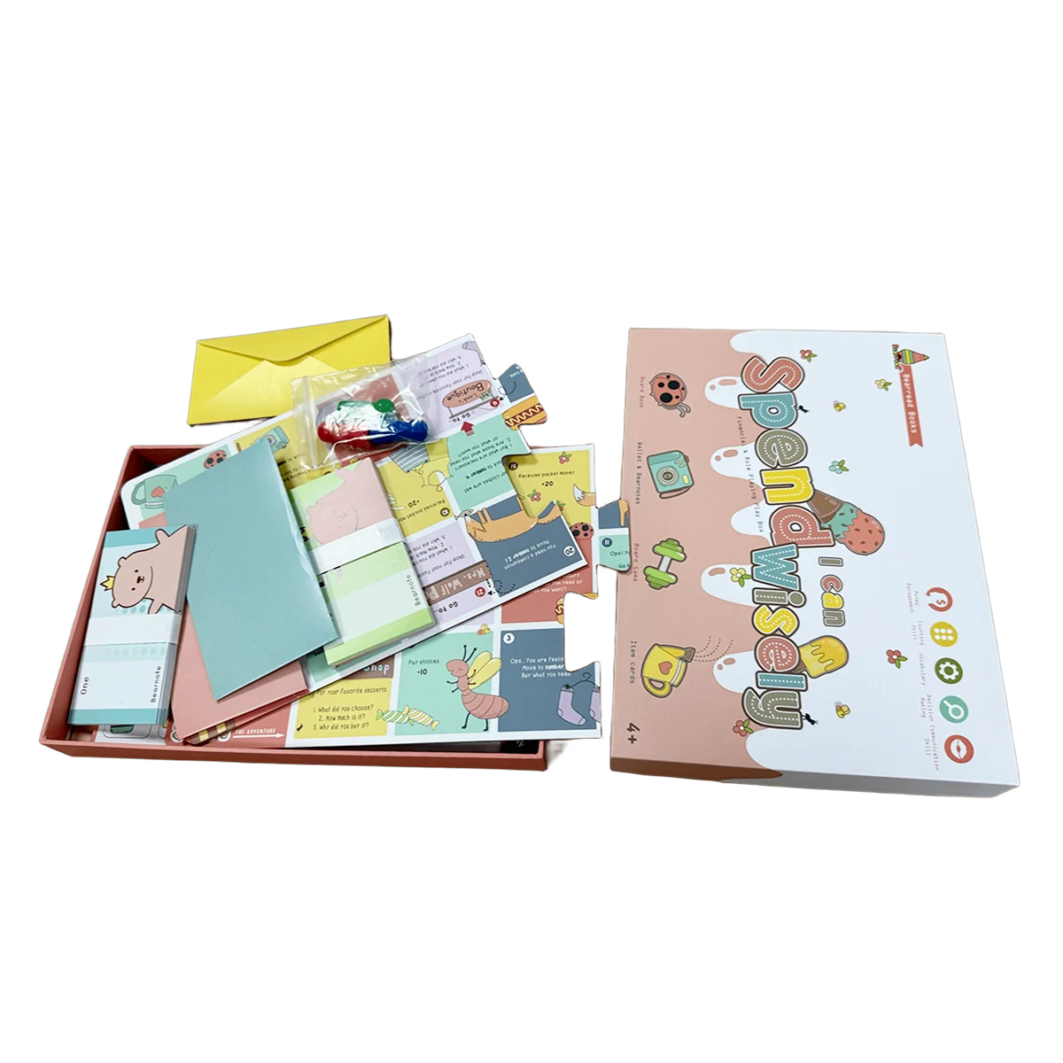 Wholesale Custom Educational Toy Interactive Kids Cardboard Game Family Board Games for Children