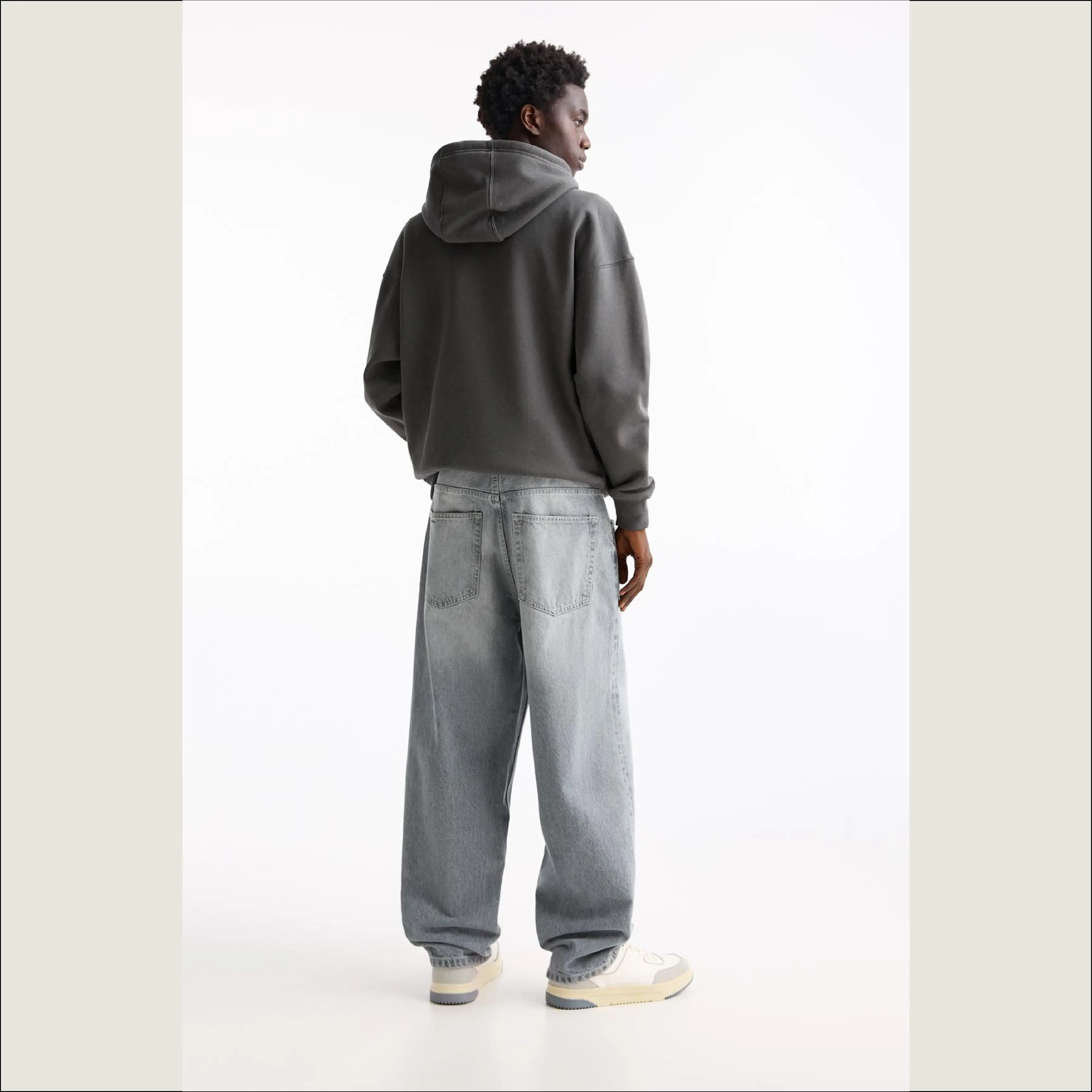 New Style Fashion Ripped jeans men Denim Pants skinny jeans Trousers For Men new gray color painted premium denum jeans
