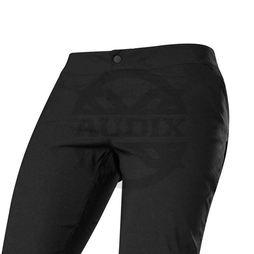 Men MTB Mountain Bike Pants Dark Sport Hiking Camping Trousers Pants With Custom Pockets