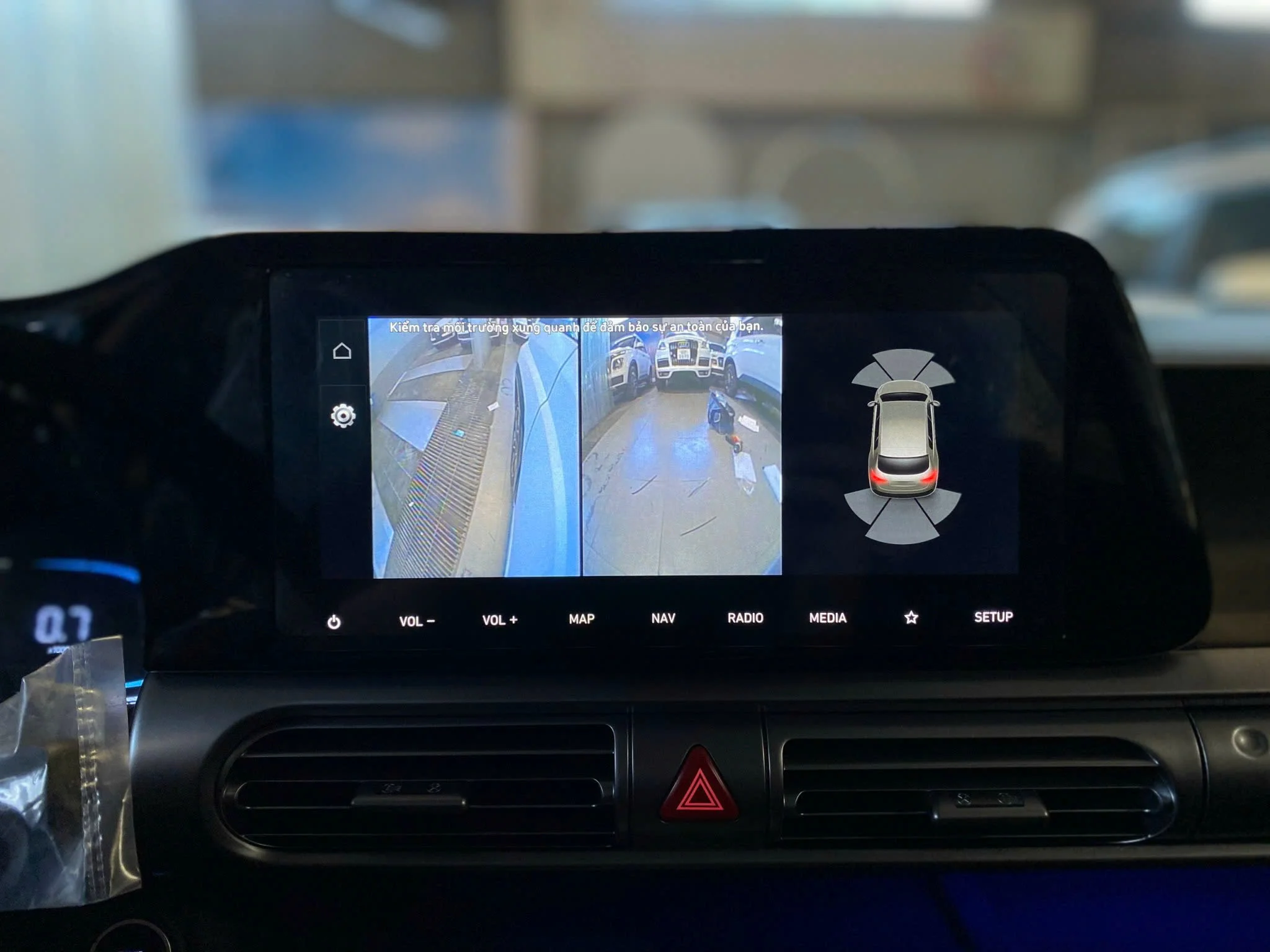 Cheap price three-eye car camera Oritek BZ3 intergrated for all vehicle models exclusive technology from ICAR VIETNAM