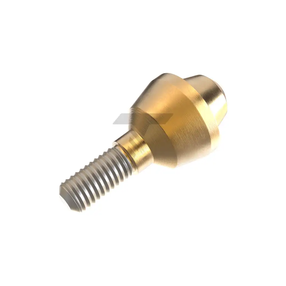 Titanium Standard Straight Multi Unit Abutment Titanium Sleeve set, Dental Implant Internal Hex 2.42mm