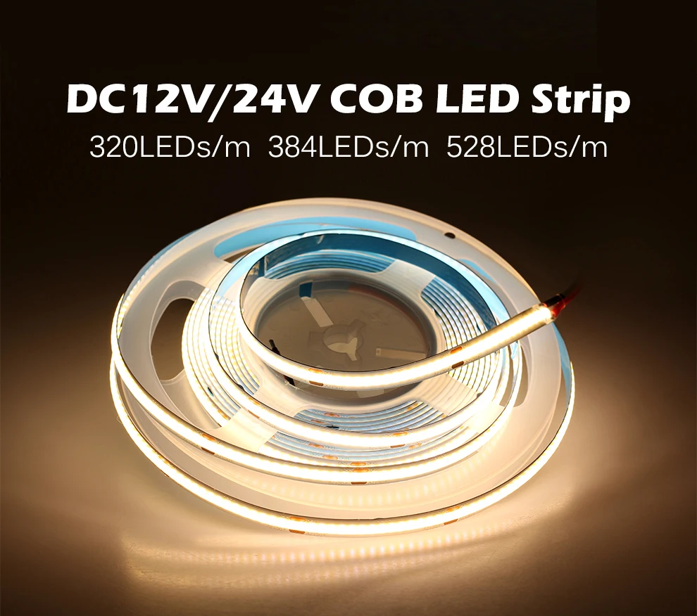 Factory sales Cob Led Stripe light cut at 0.1mm  Living Ceiling Wall Game Room Car Decoration