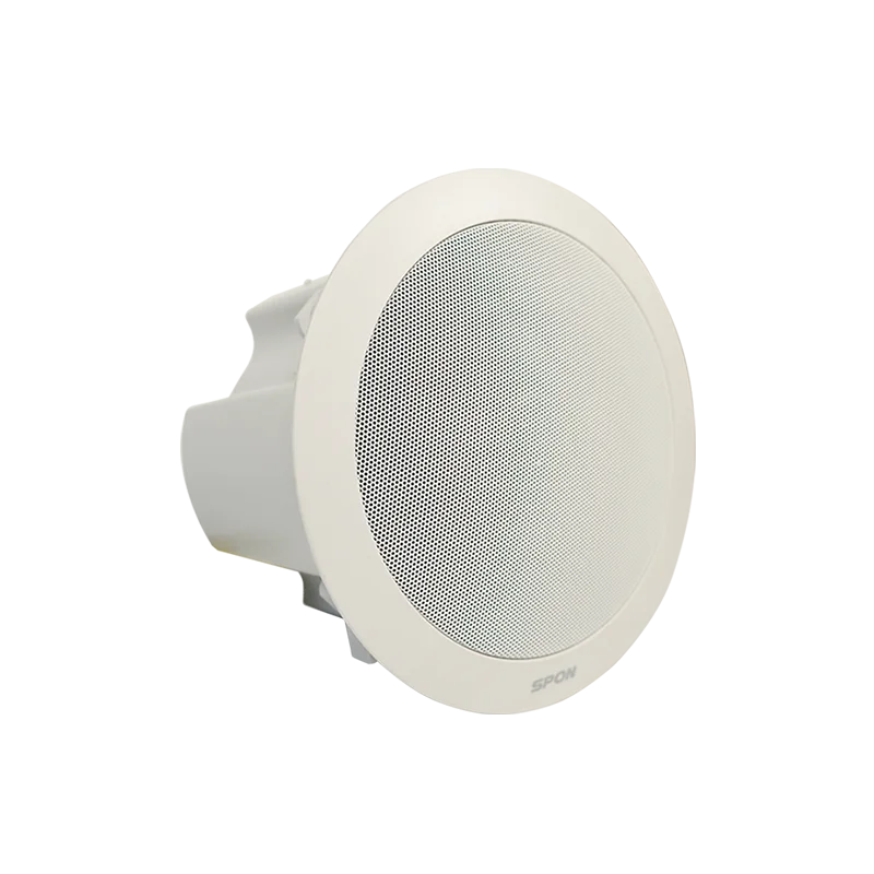 15-20w Poe /SIP Ceiling Speaker Network Ceiling Speaker Indoor - built-in  Amplifier In Offices Shopping Malls Factories