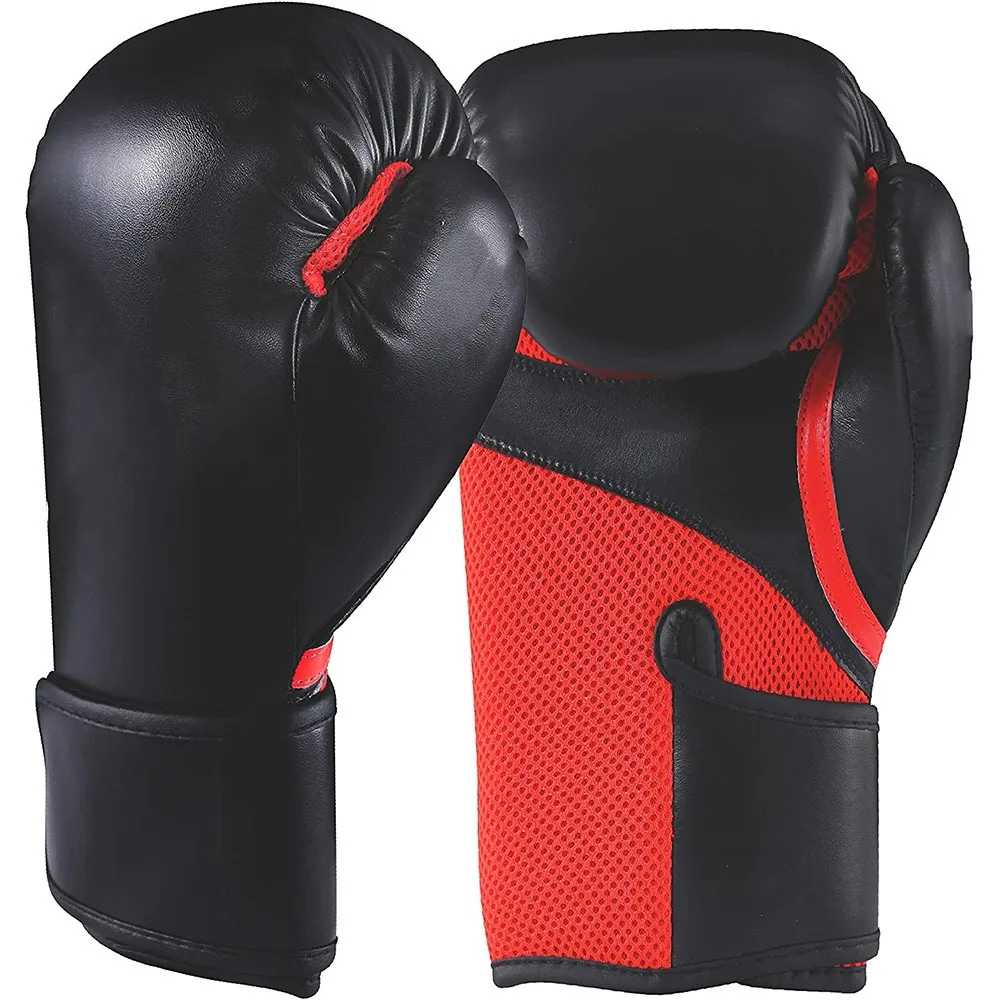 Custom Printed Boxing Gloves Special MMA Gloves for Training with Waterproof PU Leather Punching Hand Grips for Gyms