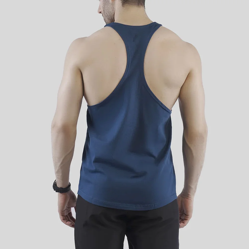 Muscle Sports Fashion Brand Tank Top Male Brother Sleeveless T-shirt Running Training Loose And Quick Drying Fitness Suit