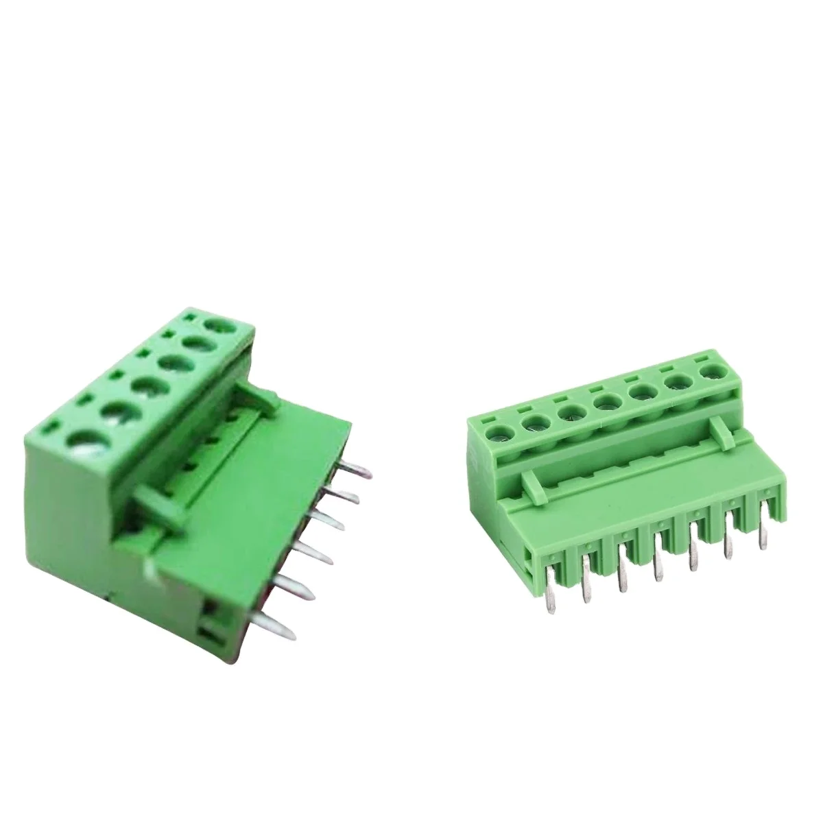 2EDG 6 pin screw terminal block connector 5.08MM pitch PLUG + Straight PIN HEADER SOCKET for pcb