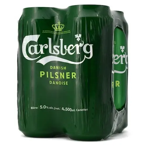 Оптовая продажа упаковка светлого пива Carlsberg