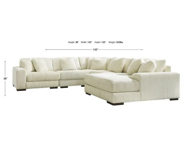 Modern And Elegant U-Shaped Corner Sofa, Soft Comfortable With Velvet Fabric Perfect For Luxury Living Room Furniture