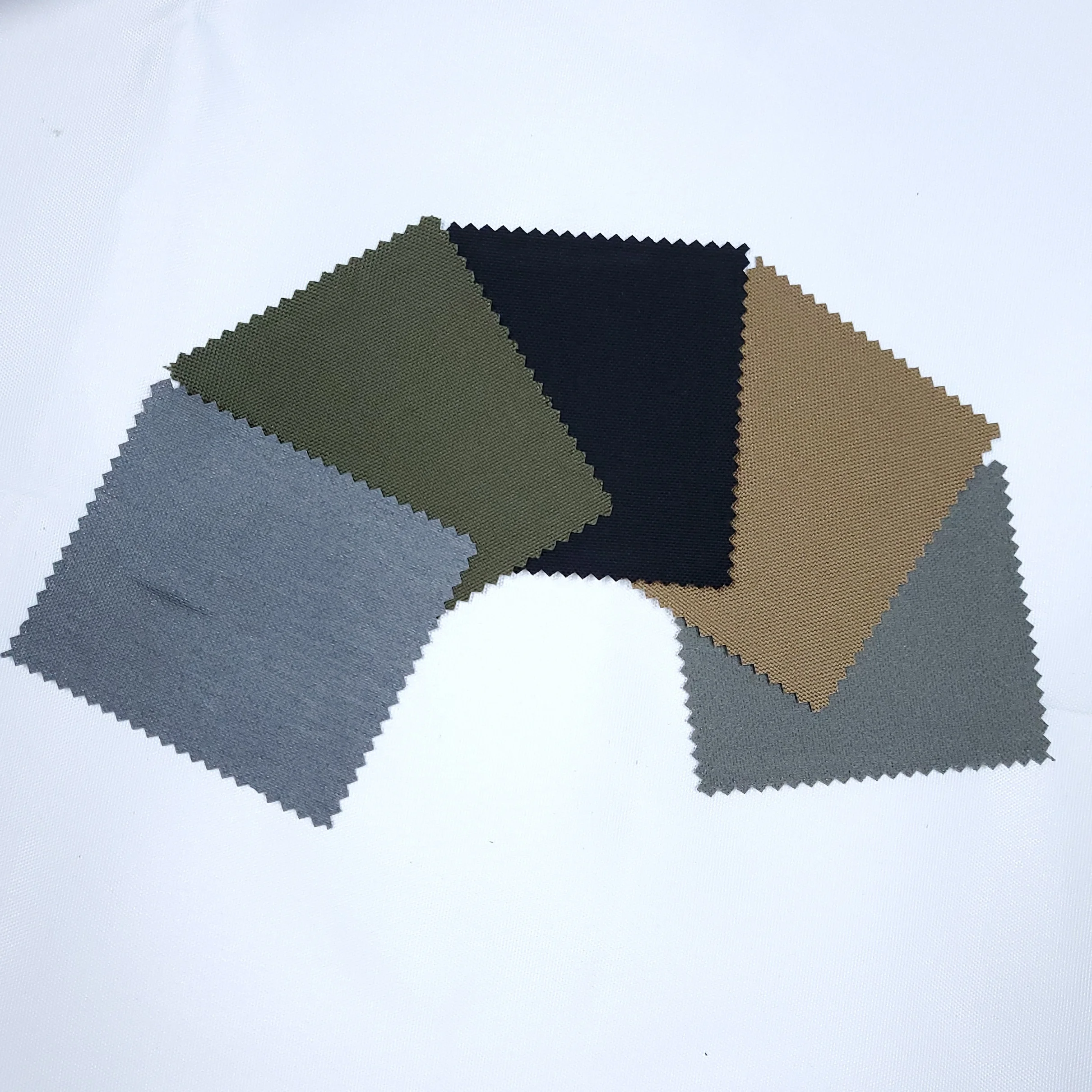 [Quick-drying] Nylon 1000D Cordura Spandex 1-WAY fabric with solid color Quick-drying all polyester fabrics TC or CVC PU Coated