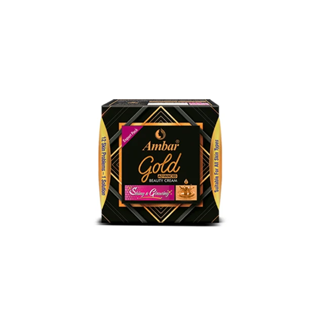 AMBAR GOLD ADVANCED BEAUTY CREAM  (12 Skin Problems - 1 Solution)