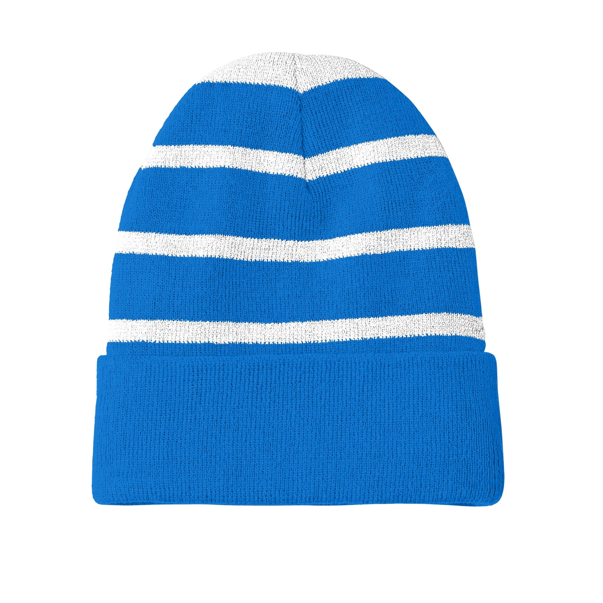 Top Quality Beanies Cold Knit Hat High Quality Striped Beanie With Cuff Winter Beanie Hats for Women Men