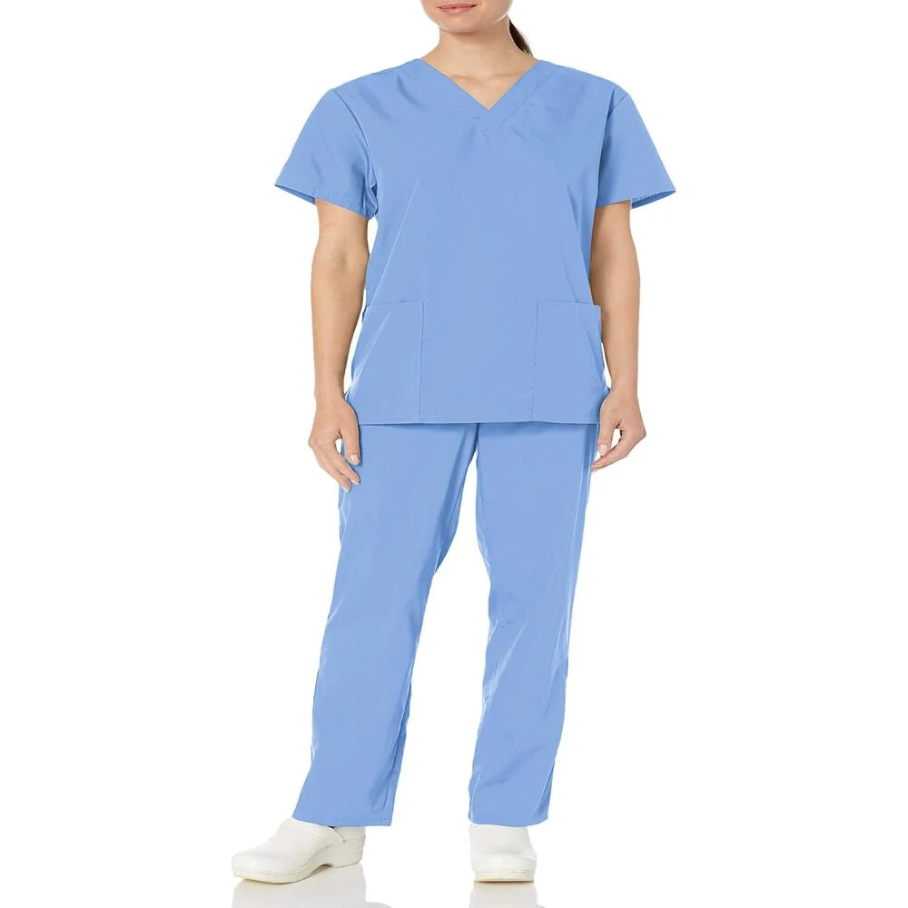 Top quality Medical Clothing Hospital Uniform for Doctors Men Hospital Clothing Patient Gown Clothes Cotton Uni