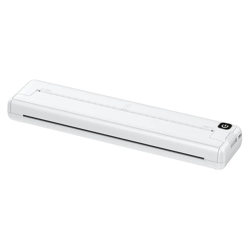 Portable A4 Ink Free Mini Thermal Printer Mobile Bluetooth Connection USB Charging for Smart Office and Students Learning