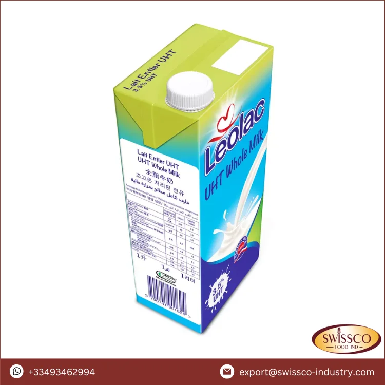 Genuine Manufacturer Widely Selling Highest Grade Leolac 3.5% UHT Whole Milk 200ML With Straw From Mountains Pasture