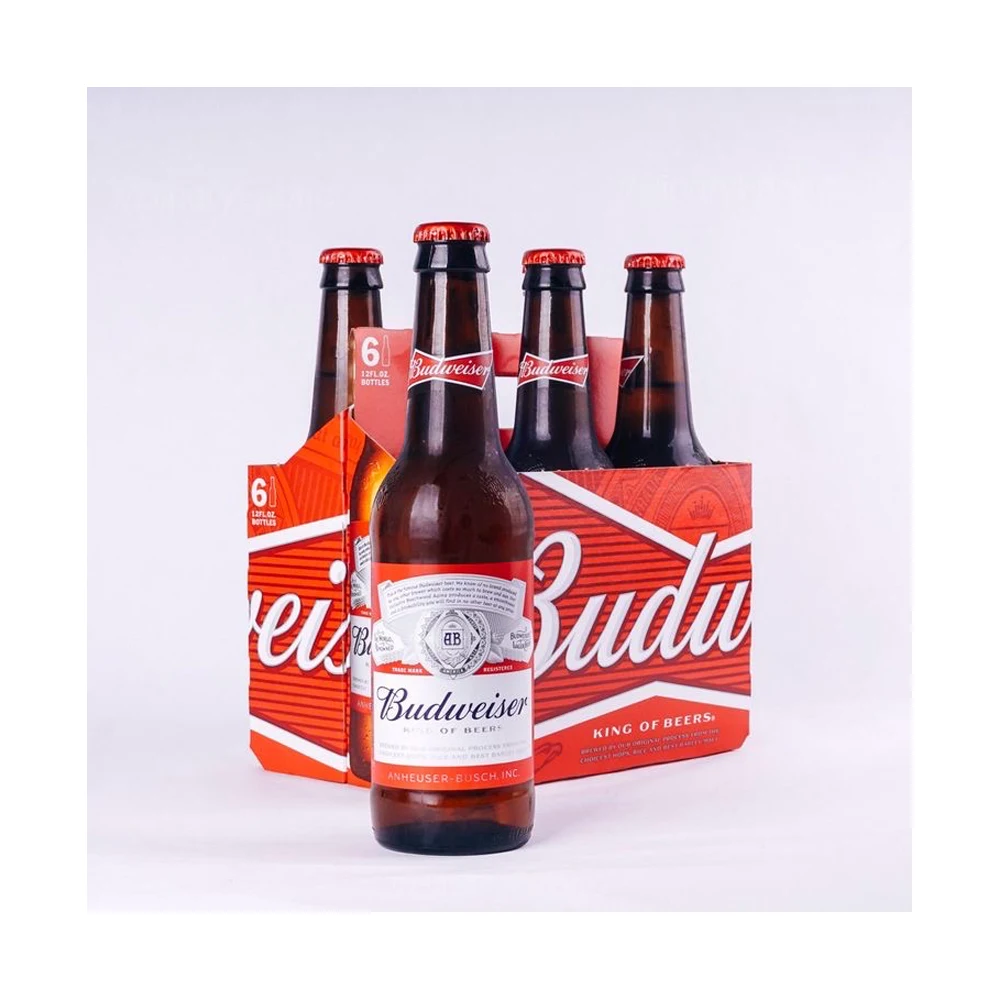 Premium lager steam budweiser beer 330ml can drinking beer factory