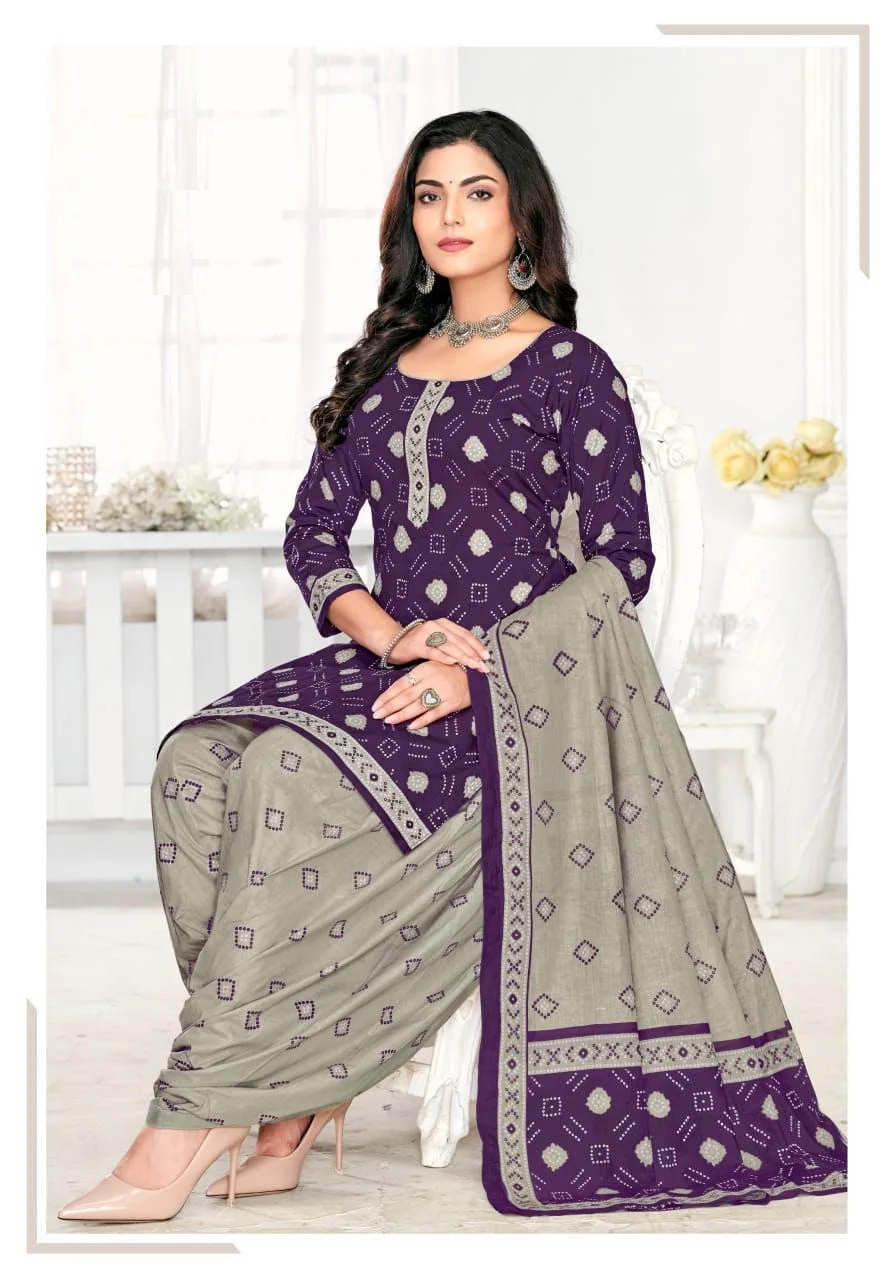 Bandhani Special cotton dress for Summer