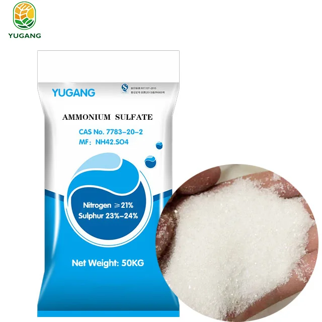 High Grade Ammonium Sulphate Crystalline NH4 2SO4 With Competitive Harga
