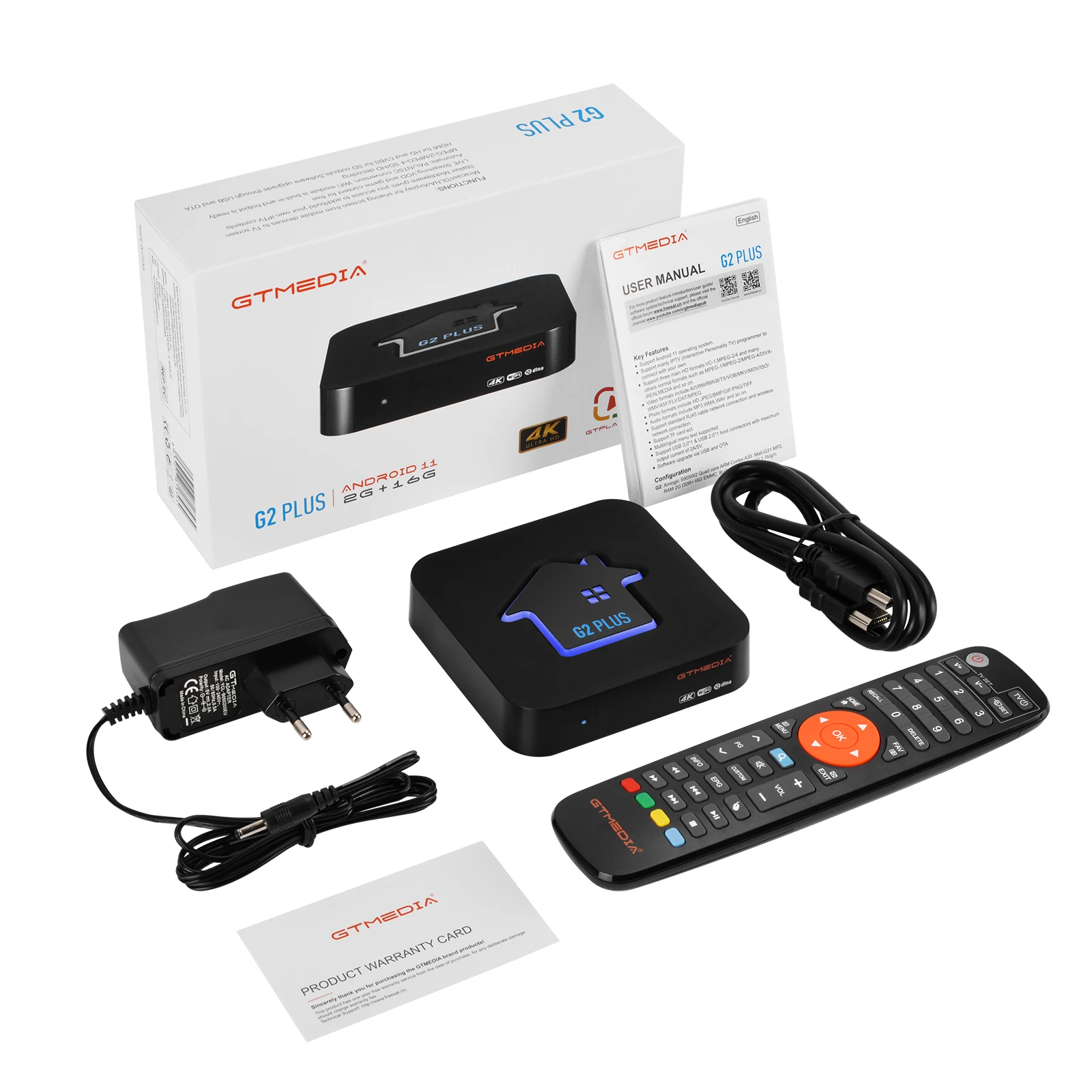 Brazil Hot Sale Ultra HD Android TV Box 2+16GB Smart Internet Set Top Box IPTV For GTPlayer