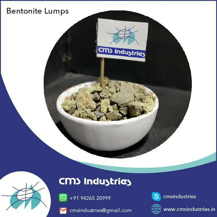 Specialized Wholesaler and Supplier API 13A Section 9 Oil Drilling Bentonite Lumps