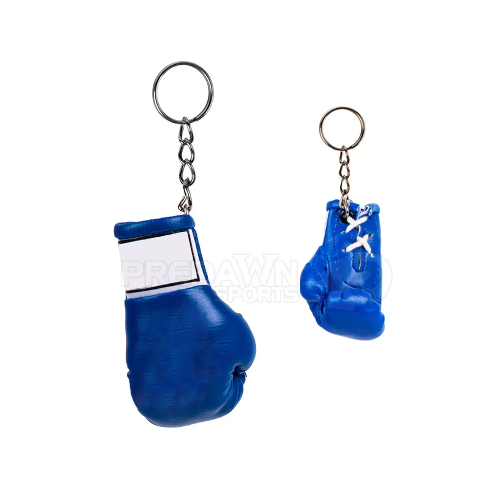 Custom Logo Boxing Gloves Key Ring Pakistan Leather Made Boxing Key Ring Custom Logo Key Ring