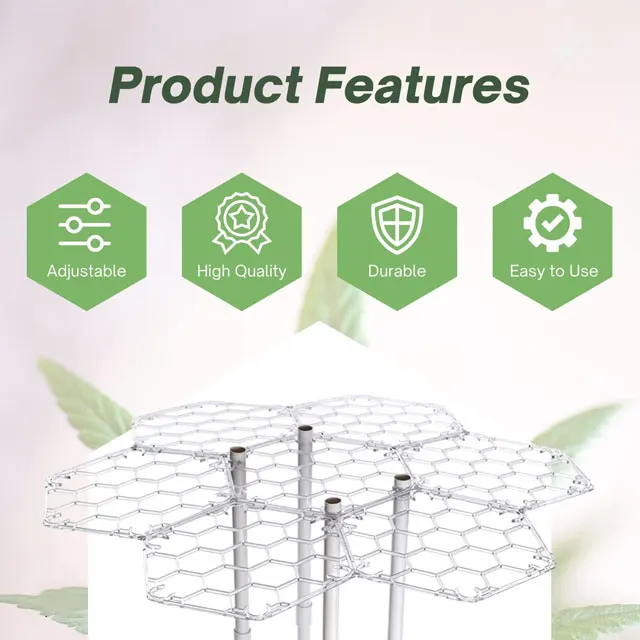 Direct manufacturers Plant cultivation system based on hydroponic trellis Easy to assemble basic Beginner Friendly Scrogging Kit