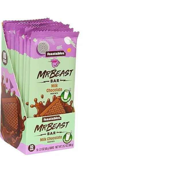 Experience a Flavor Explosion with Mr. Beast Chocolate Bars - A Unique Treat for Every Chocolate Lover!