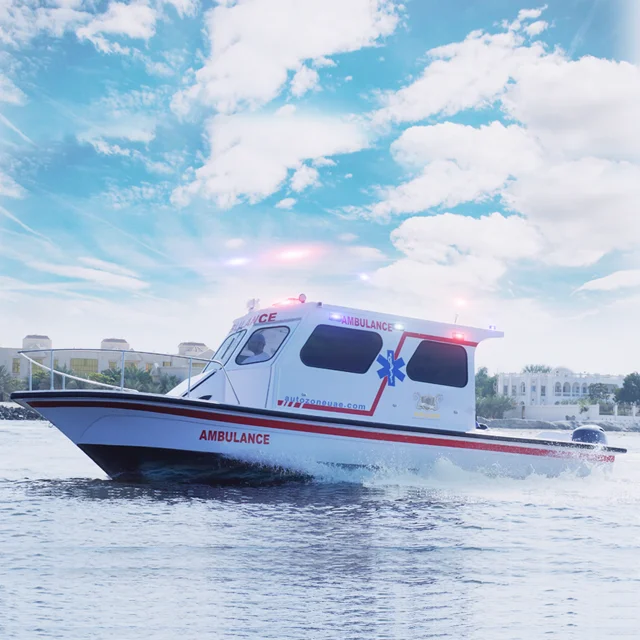 Совершенно новый тип ручной коробки передач морской автомобиль скорой помощи для продажи