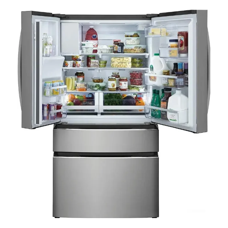 Продажа для Frigidaire - Gallery 26 3 Cu. Футов 4-дверный холодильник французской двери широкоугольный объектив из нержавеющей стали HD прямая трансляция