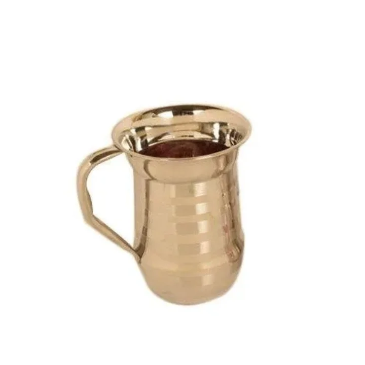 Attractive Drinking Storage Ware Inside Copper Outside With Brass Handle Decorative Water Strap For Newest Design