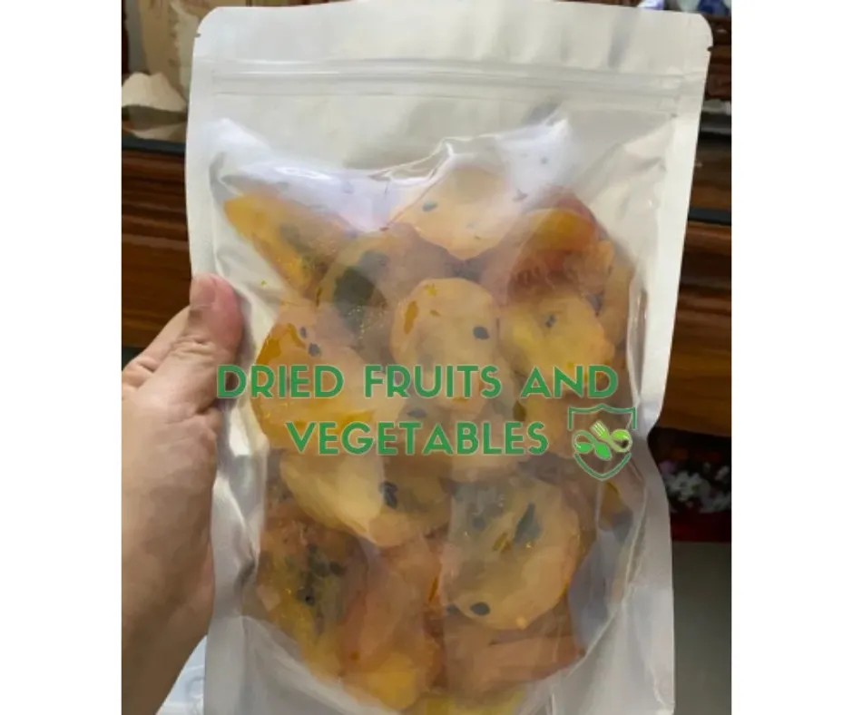 Dried Passion Fruit Natural Flavor Dried Fruits Natural zip packing OEM Dry fruit factory in Vietnam Akina
