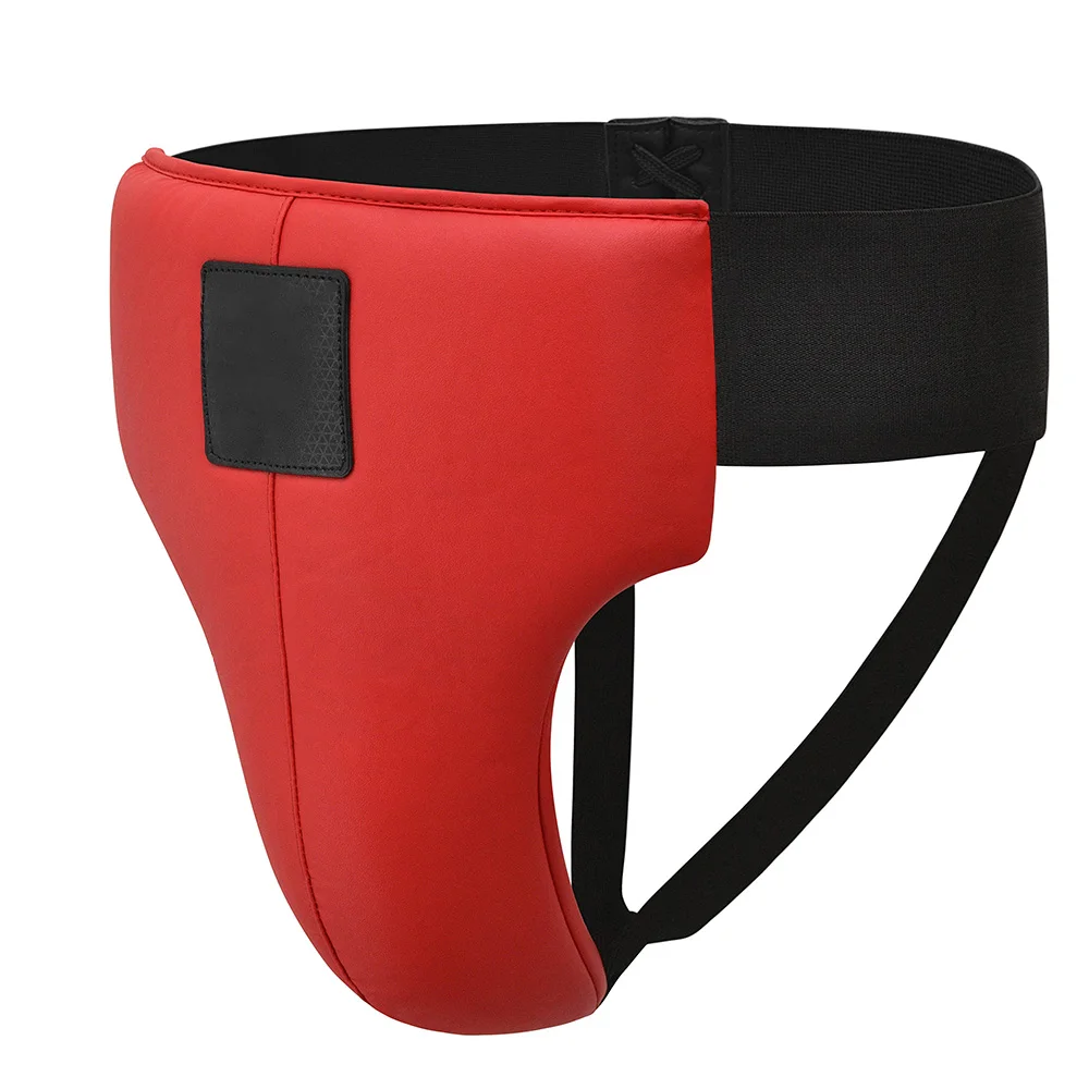 Eva Sponge Sweat-Wicking Boxing Groin Guard Elastic Protective Training Gear for Competitive Sparring for Taekwondo