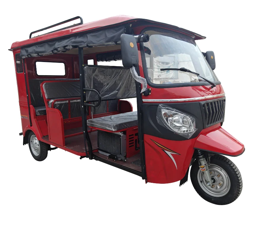 200cc Gasoline Engine/Bajaj/9-Seater Tuk-Tuk/Three-Wheel Taxi