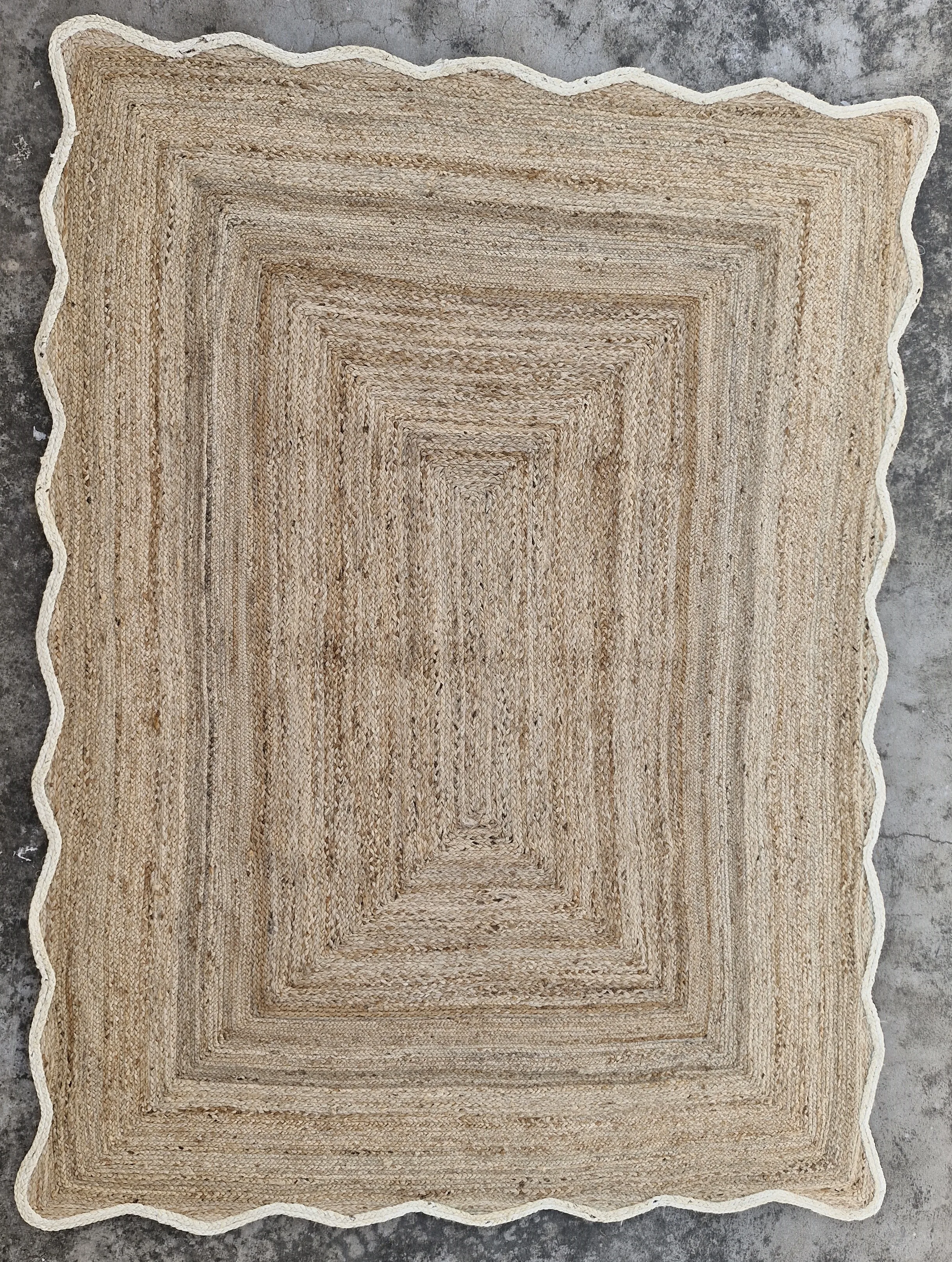 100% Hemp Jute Woven Rugs Hemp Braided Rugs Jute Rugs Carpets With Unique Design In Brown Color From Bulk Supplier