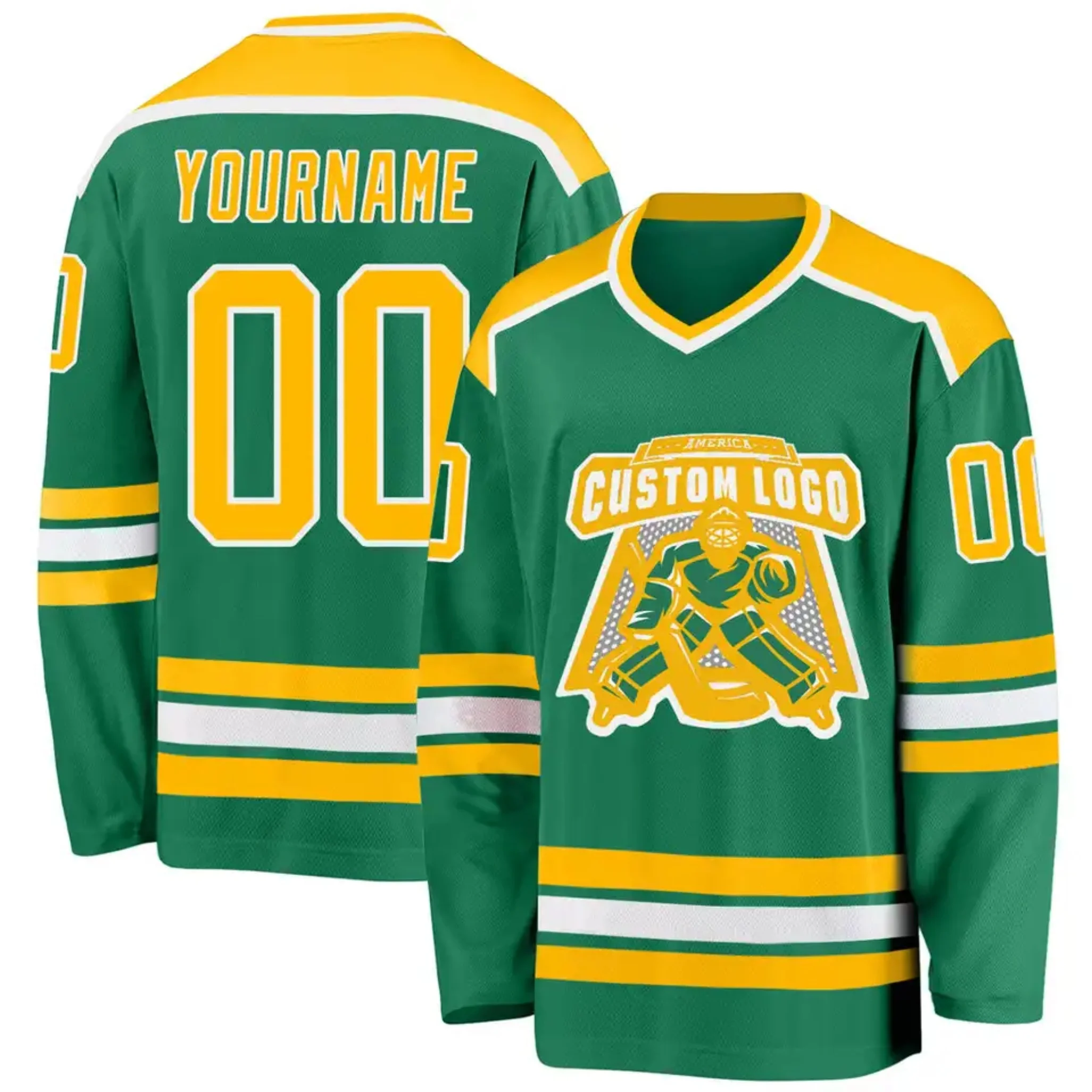 Custom Made Ice Hockey Jerseys Embroidered & Sublimation Printed Hockey Uniforms Oversized Sublimated Hockey Jersey Unisex