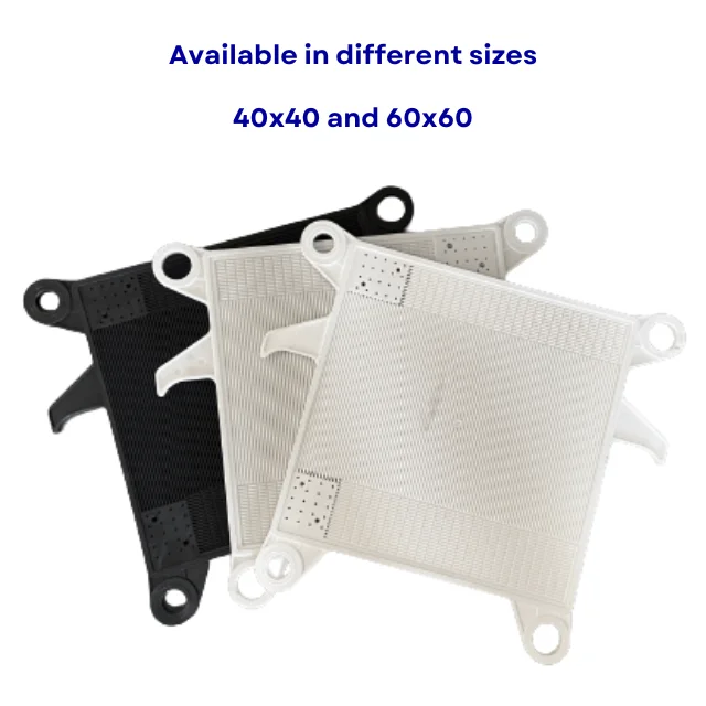 Пластиковая пресс-Фильтровальная пластина 40x40 и другие размеры для фильтровальных пластин итальянская мембранная фильтровальная