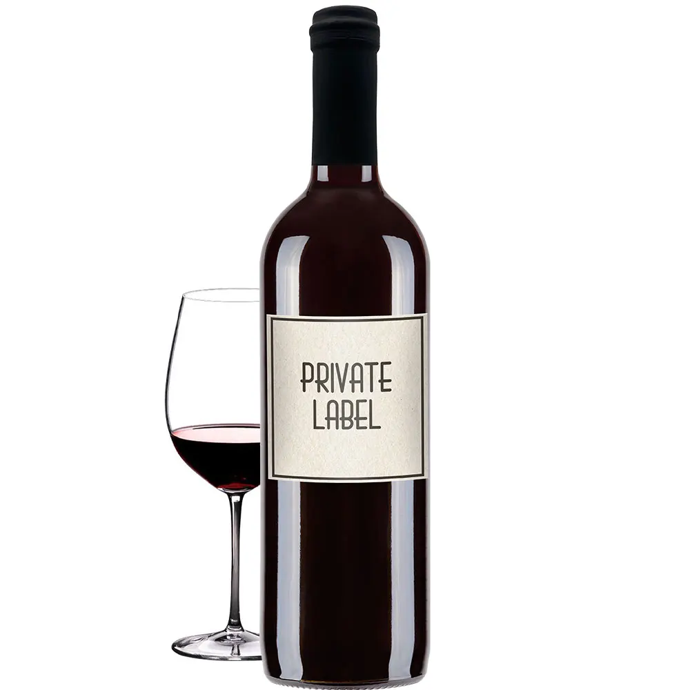 Super Tuscan Red oaked wine personalized label restaurant hotel corporate gadget ideas Christmas gifts