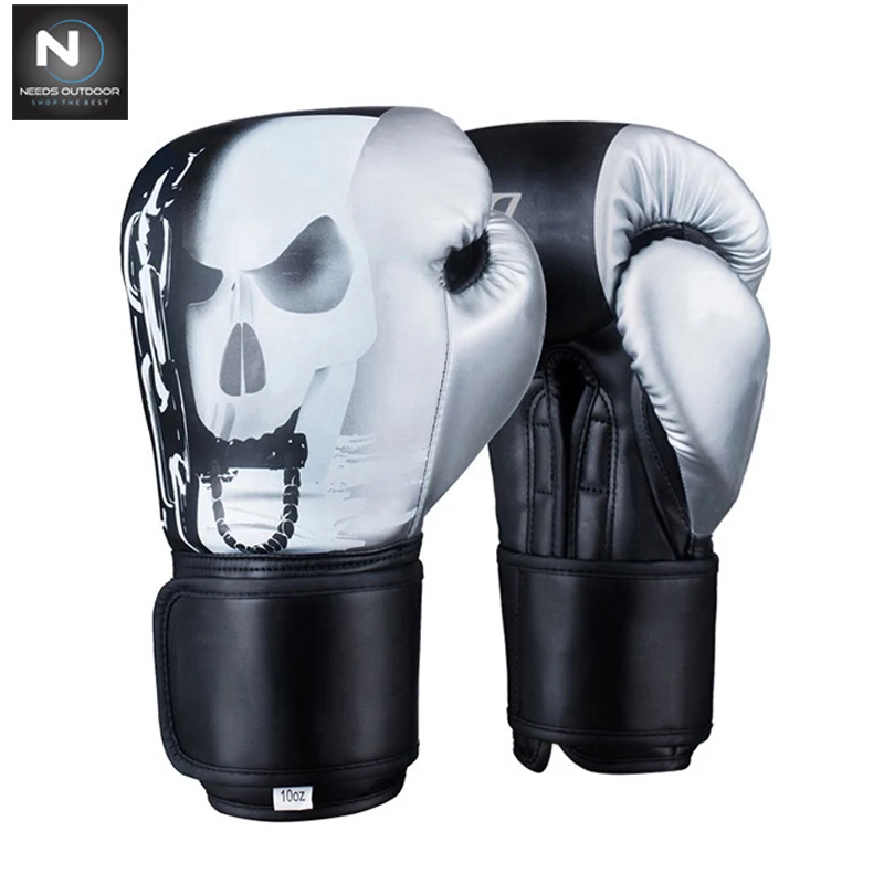 Best Quality Boxing Training Competition Leather Fabric Youth Boxing Gloves Muay Thai Kick Fighting Gloves By NEEDS OUTDOOR