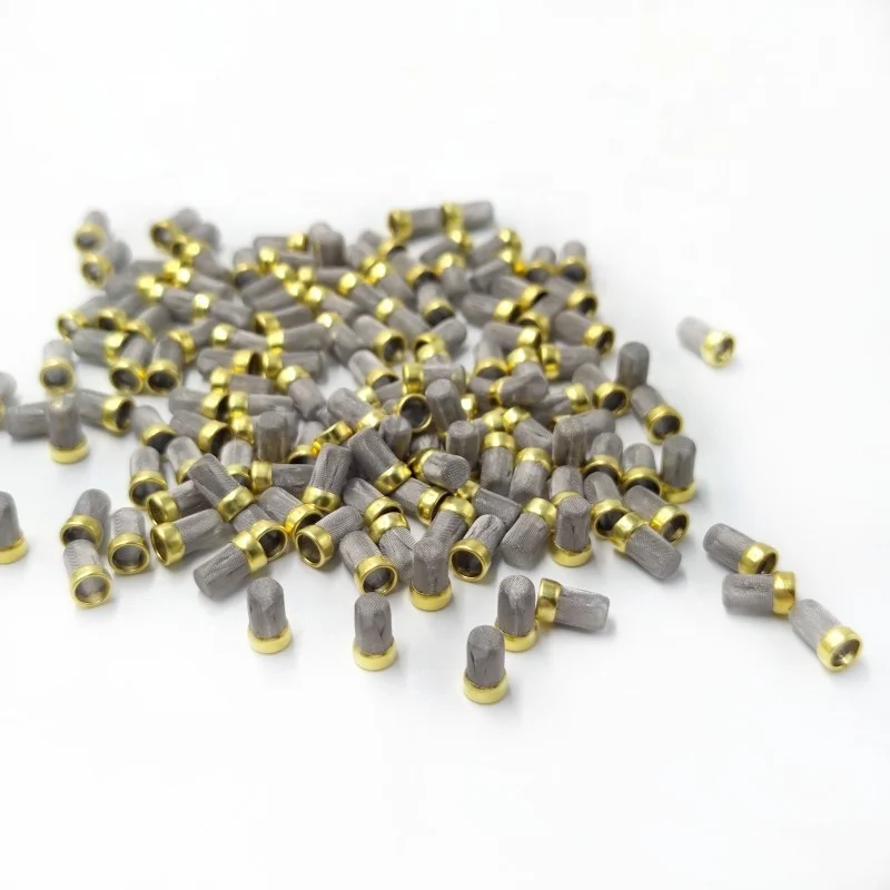 brass edge Fuel Injector Micro Filter nozzle filter for Auto Diesel Injector Repair Kit Diesel