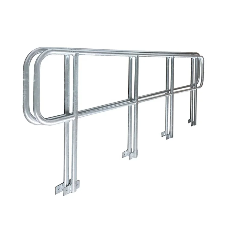 Industrial platform galvanized steel railing handrail