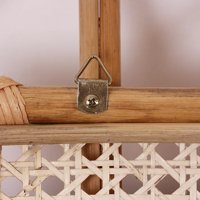 Wholesale Natural rattan Hanger Rattan Coat Racks for Home Hotel Decoration made in Vietnam