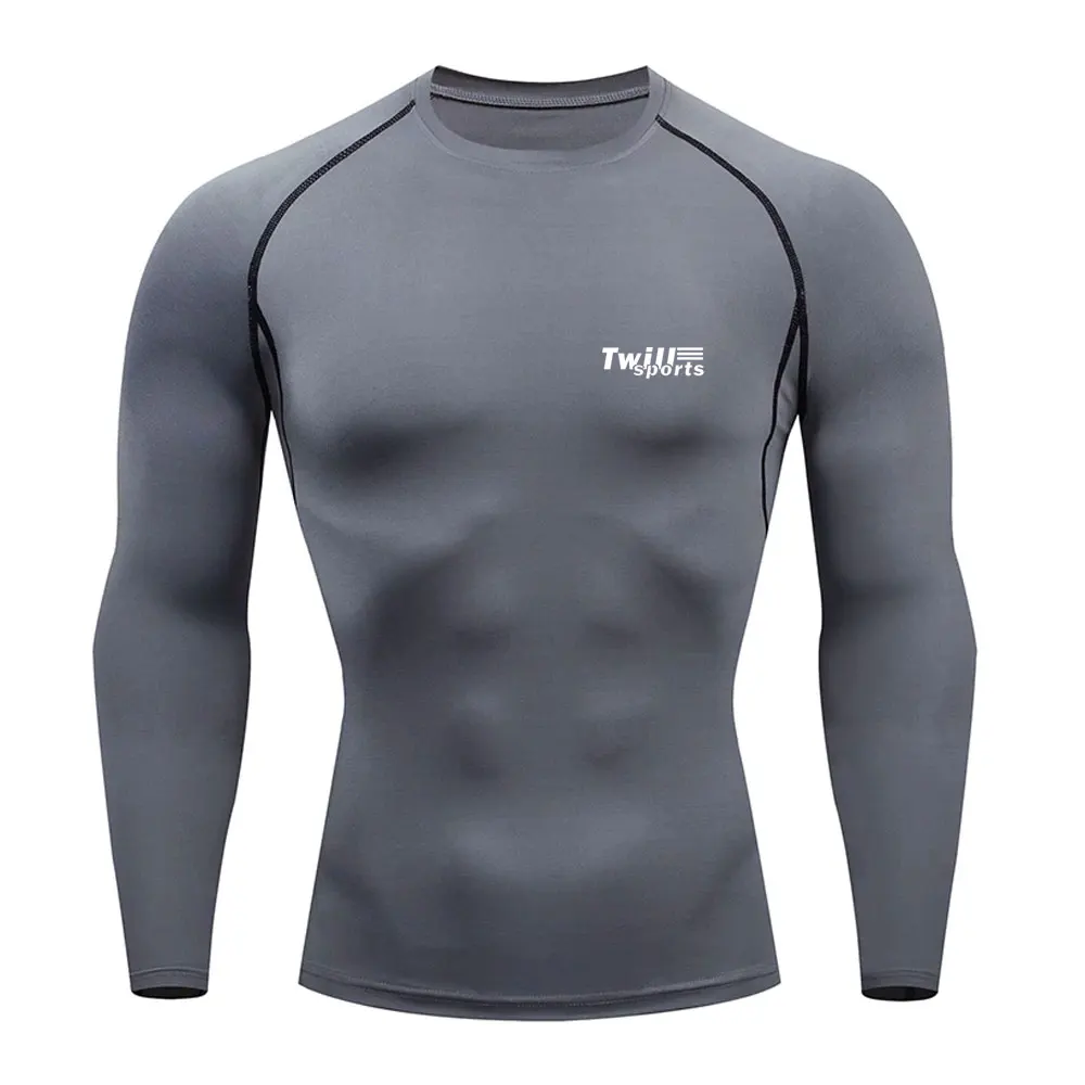 Latest Design MMA Rash Guard Sports Wear Red Color Long Sleeves MMA Rash Guard With Custom Logo