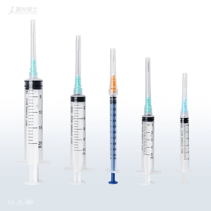 Factory Direct Disposable 1ml 2ml 3ml 5ml 10ml 20ml 50ml 100ml 200ml Luer Lock Injection Syringe