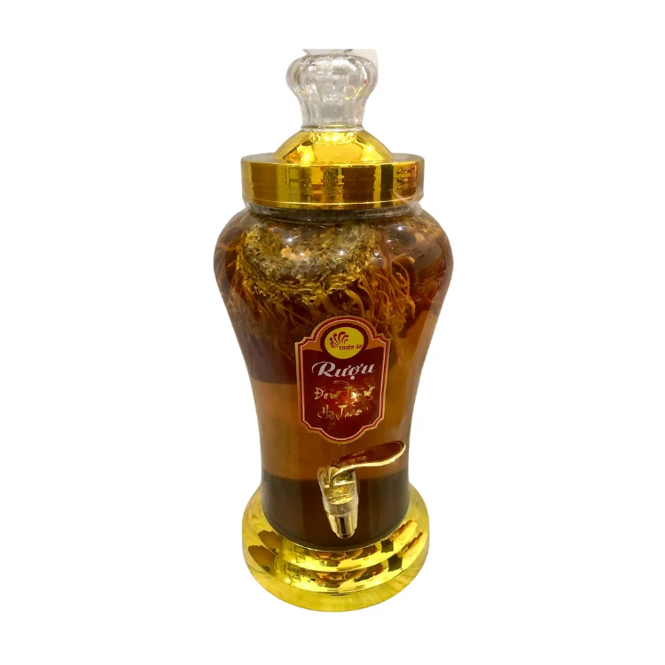 Бутылка для вина Cordyceps 3 л по хорошей цене роскошное использование питья ISO Упаковка в стеклянную бутылку сделано во