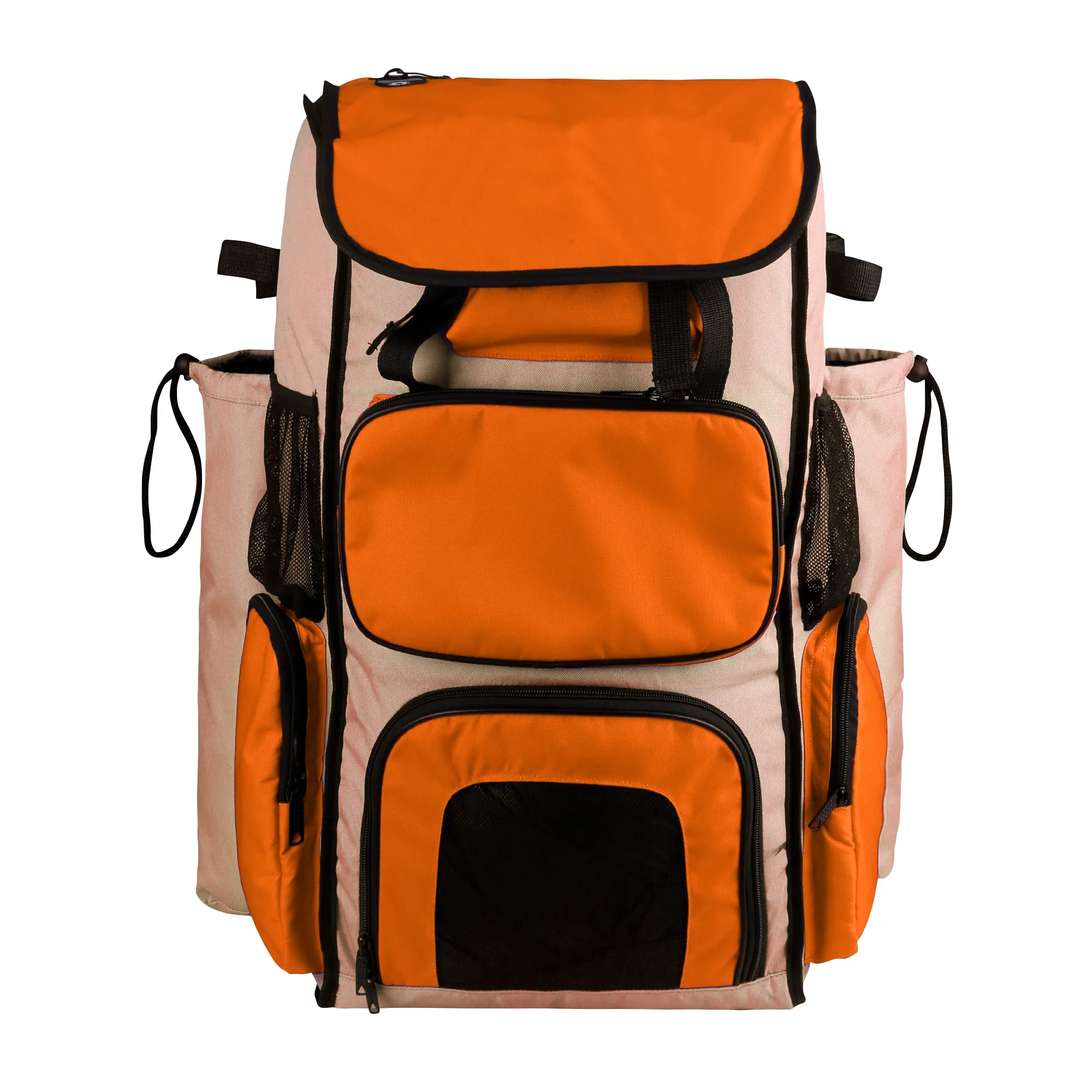 Football Logo Printed School Bag Fabric Shoulder Backpack  custom large load bearing sublimated glitter cheer backpack