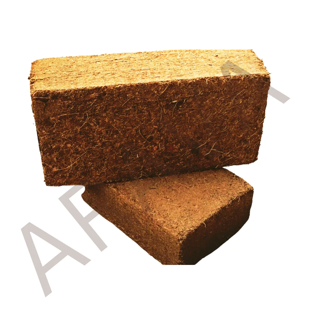 Coco Peat 5KG Block 100% Natural Compost Hydroponic Growing Media Premium Coir PH 5.5 - 6.8 Of High/Low Quality Cocopeat Block