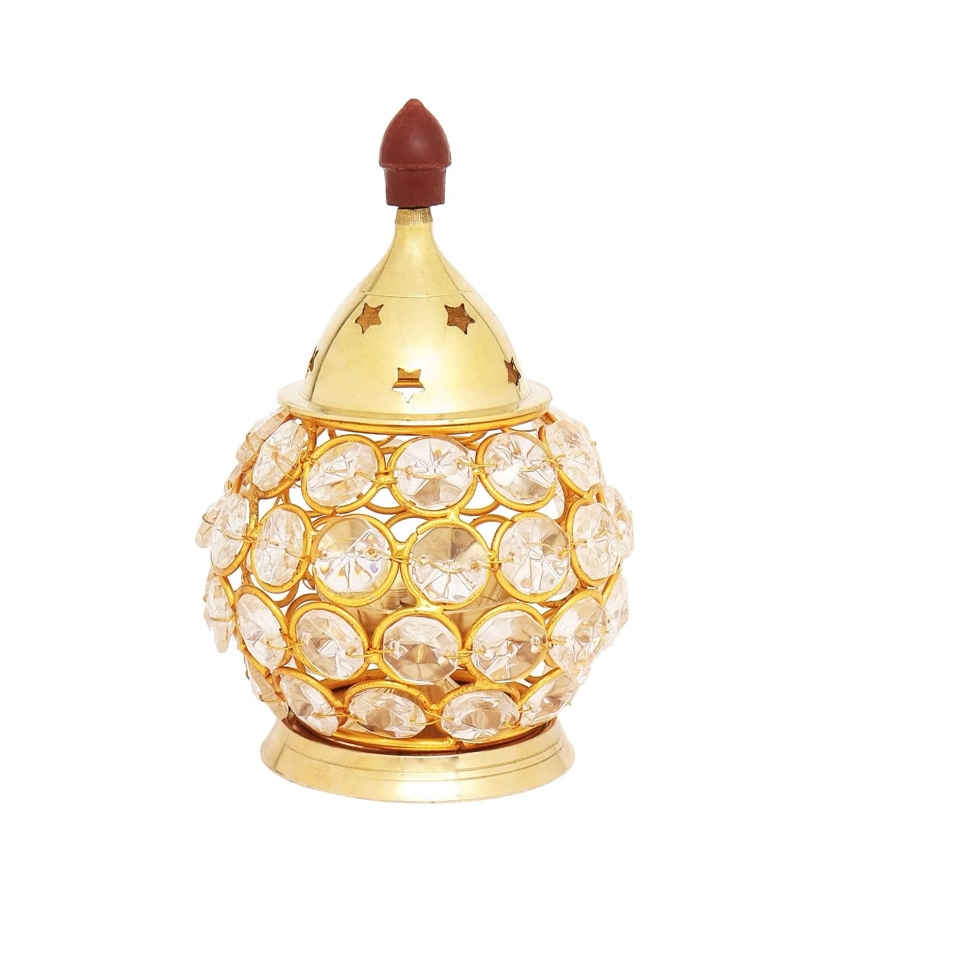 Akhand Jyot Diya   for Pooja Decoration Oil Lamp Housewarming Return Gift  Kutthu Vilakku Deepam Kodiyu Hashcart [ 4.5 inch]