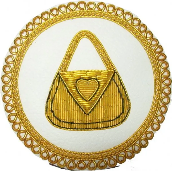 High Quality Customized Masonic Cloth Badges Embroidered Masonic Regalia Patch Magnetic Handmade Blazer Badges-OEM Available